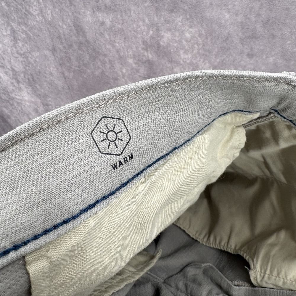Levis XX Chino Pants Mens 32x30 Gray Standard Taper Warm - Picture 6 of 9